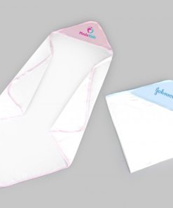 Babypledd Av Organisk Bomull Med Hette