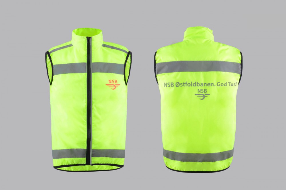 CE-godkjent Refleksvest i Nylon