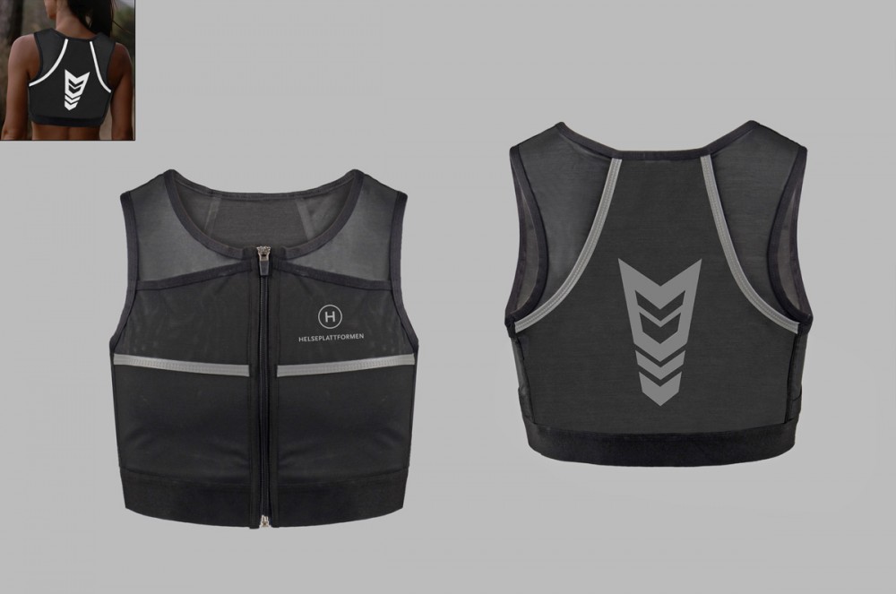 Flexible Reflective Sport Vest - Løpevest med Refleks