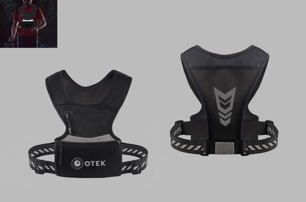 Adjustable Reflective Sport Vest – Justerbar Refleksvest for Løping, Sykling og Trening