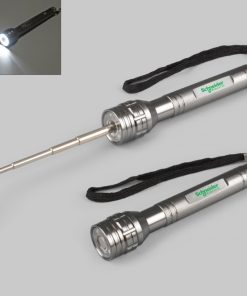 Magnetisk Teleskoplykt med Fleksibelt Hode - 6 LED-lys