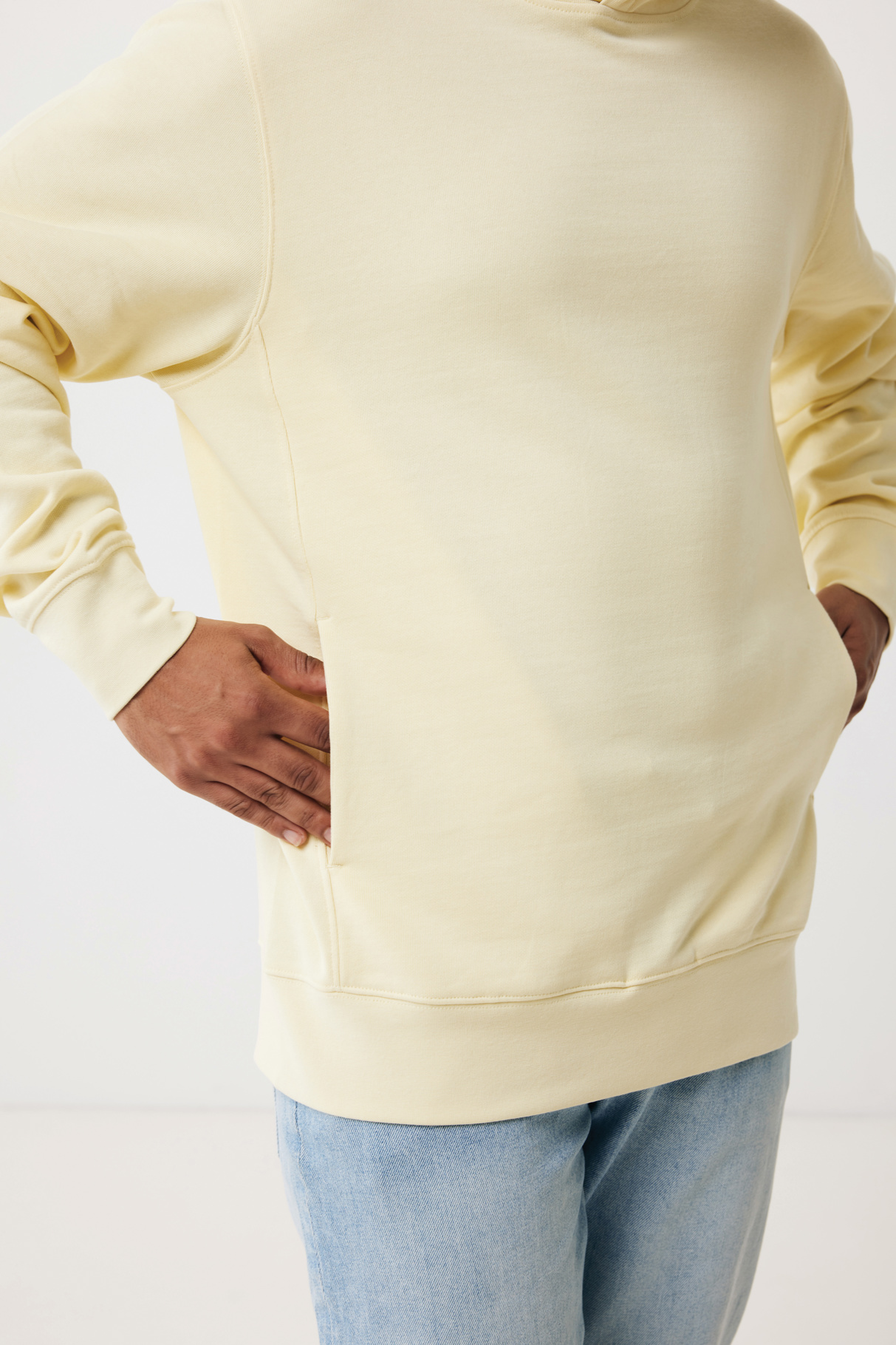 Hettegenser med sidelommer av resirkulert bomull - Image 3