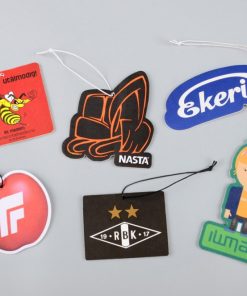 Wunderbaum med logo i egen form og lukt