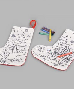 DIY Graffiti Julestrømpe – Egendesignet julestrømpe for barn